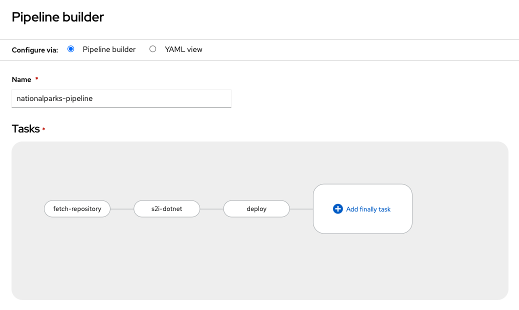 Pipeline Tasks Java