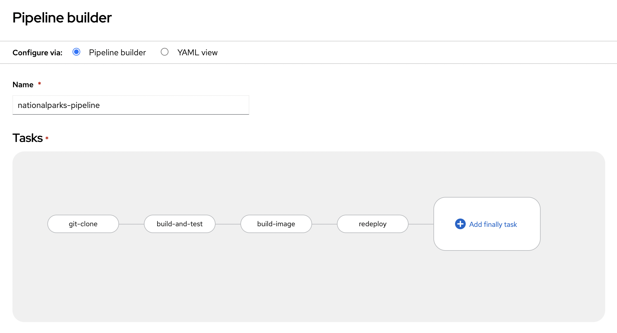 Pipeline Tasks Java
