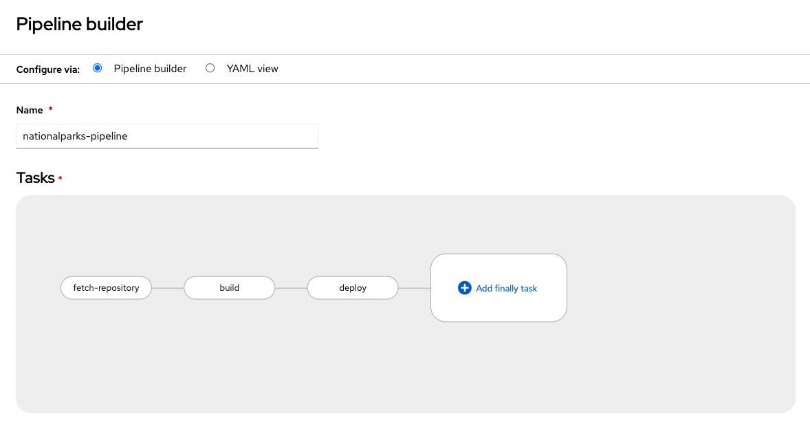 Pipeline Tasks Java