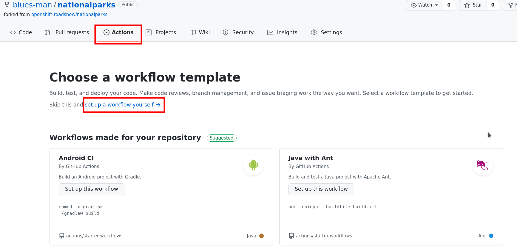 Create Workflow